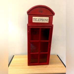 London Telephone Booth Wall Keyholder